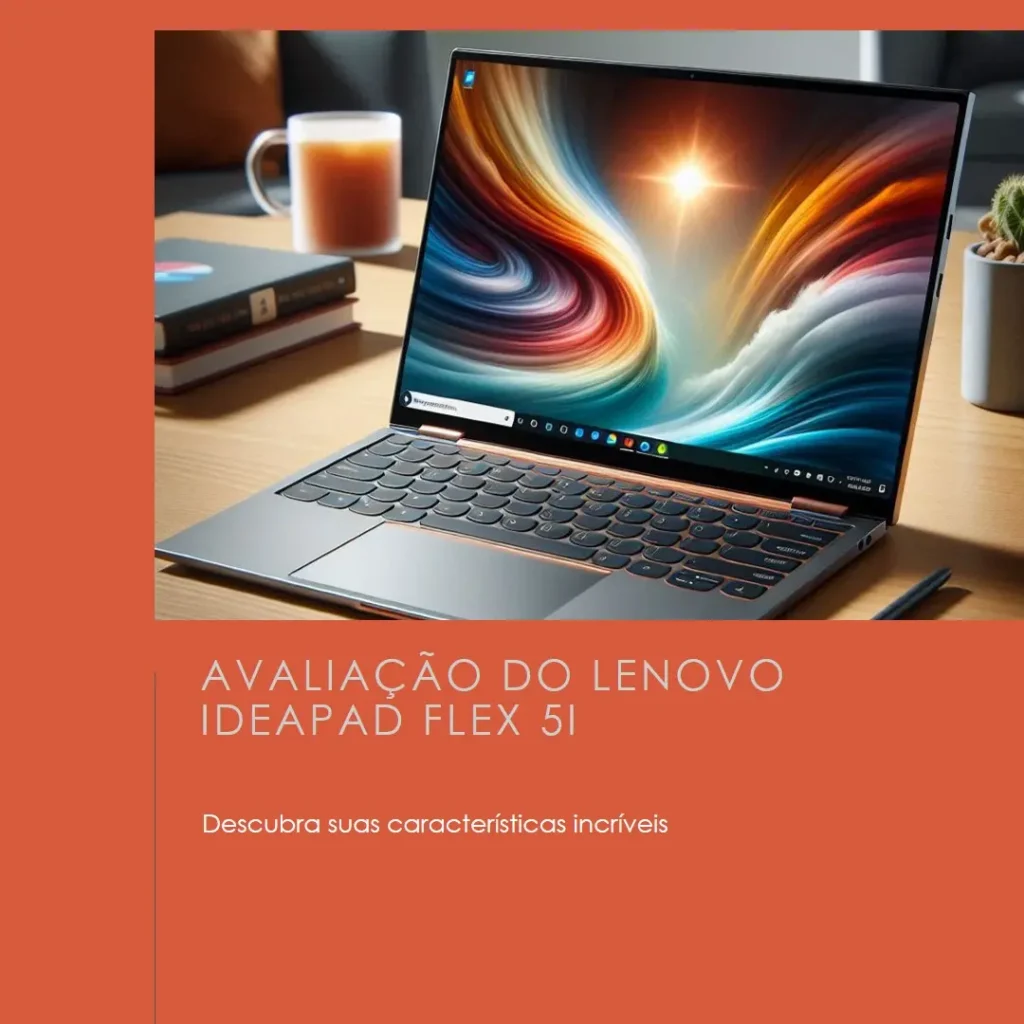 Lenovo IdeaPad Flex 5i 2 em 1: Tela Touch, i5 e Stylus