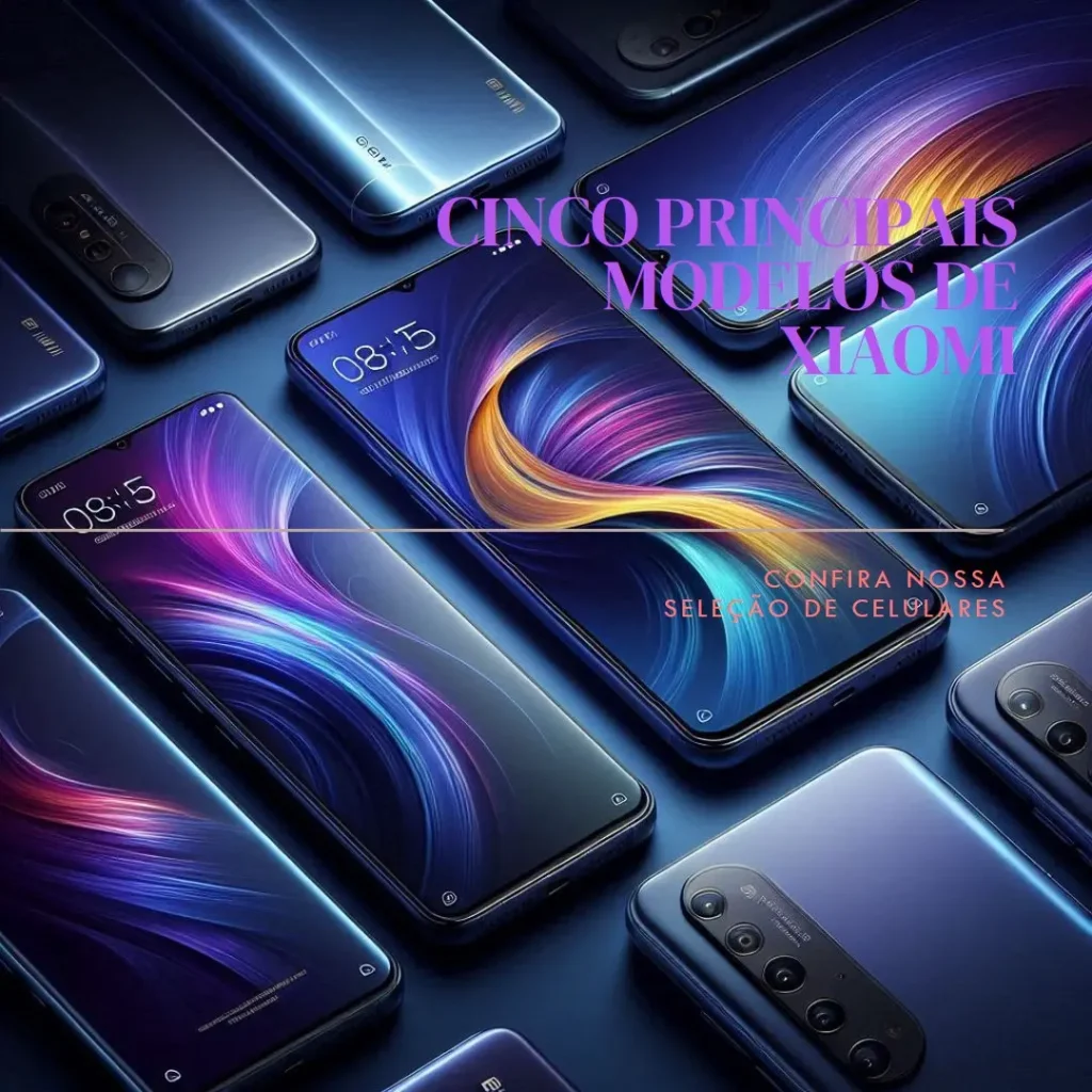 Cinco Principais Modelos de celular Xiaomi 128 gb