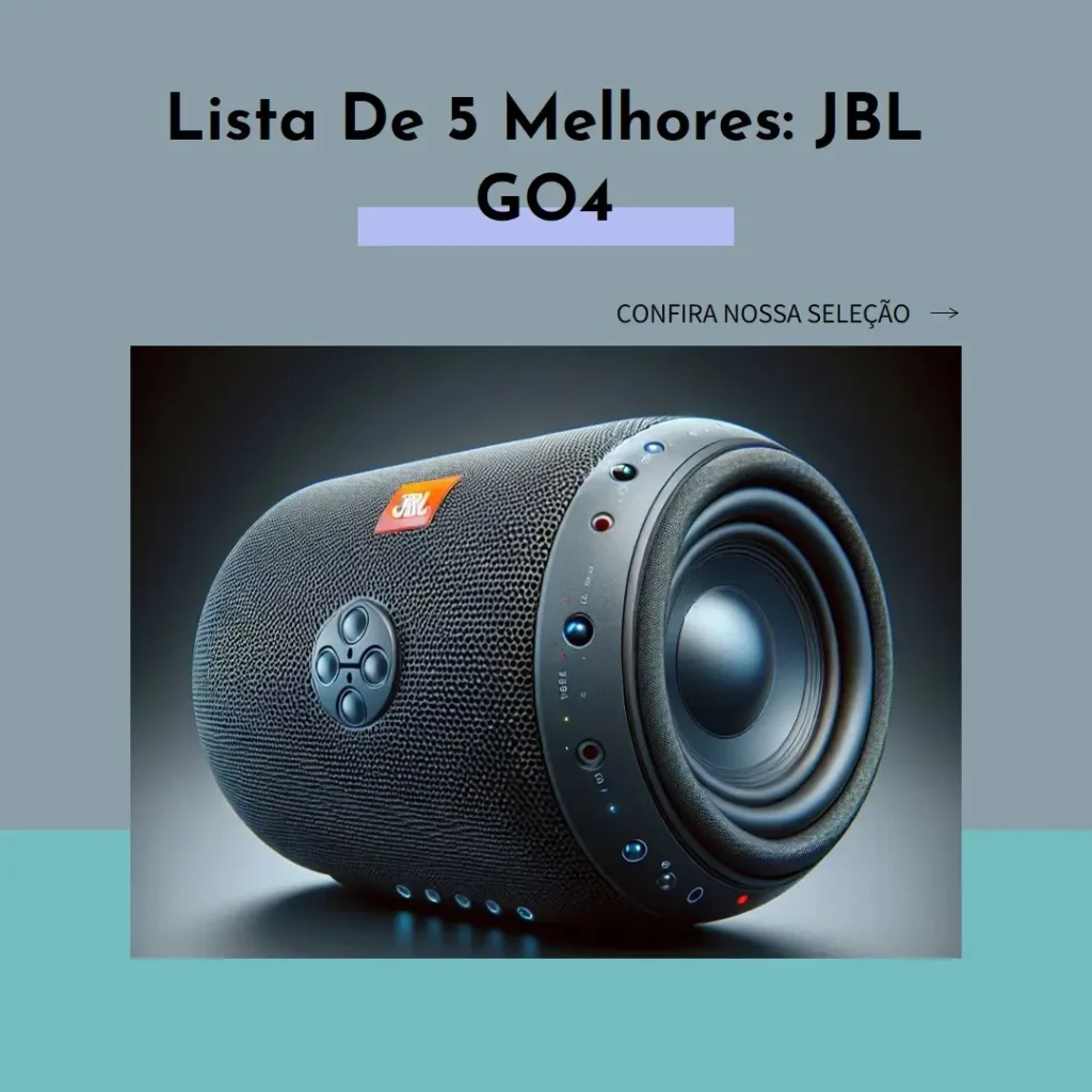 Lista de 5 Melhores: JBL GO4