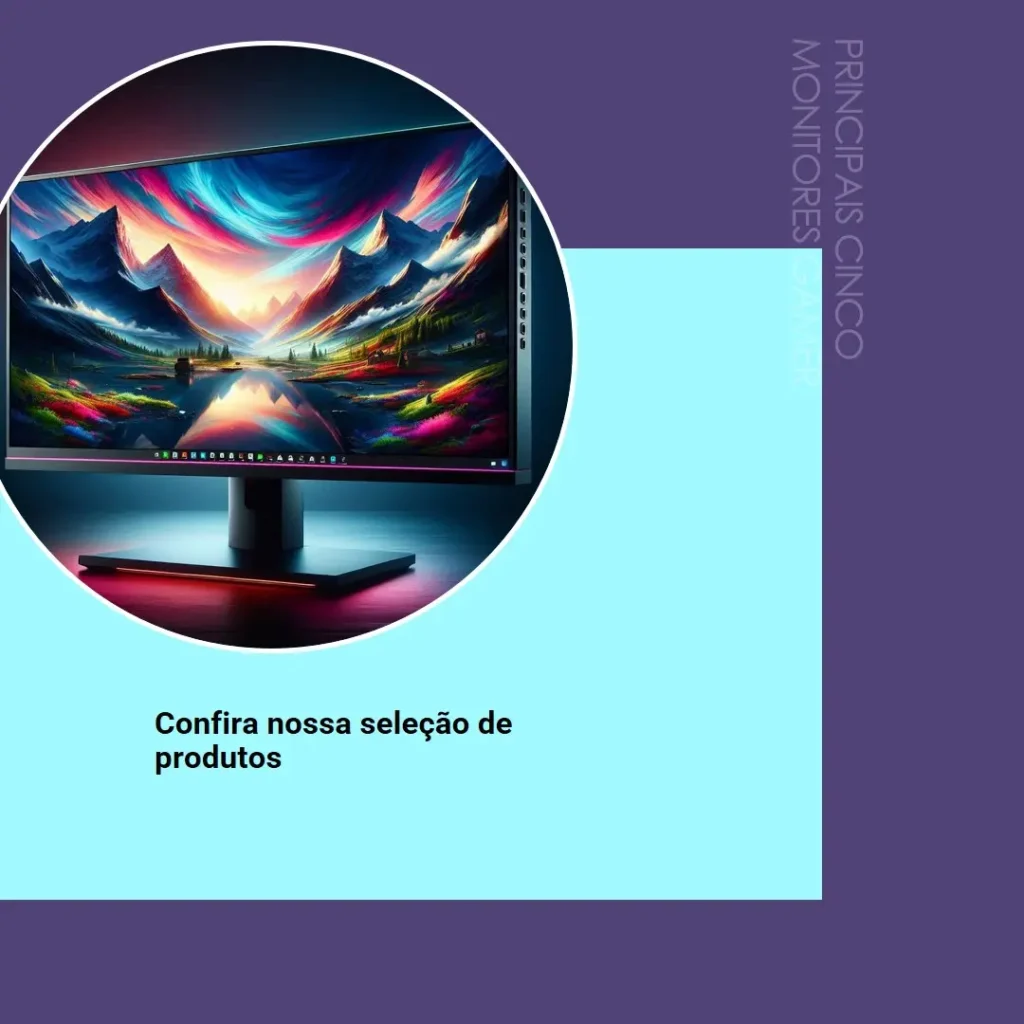 Principais Cinco monitor gamer Samsung 27 t350