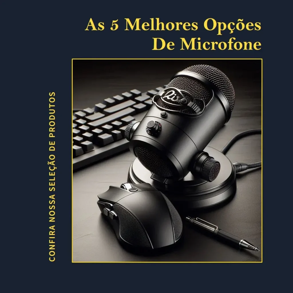 As 5 Melhores Opções de microfone gamer Hyperx quadcast