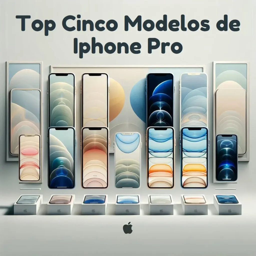 Top Cinco Modelos de Iphone pro