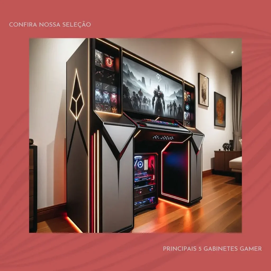 Principais 5 Gabinete Gamer Com Fan