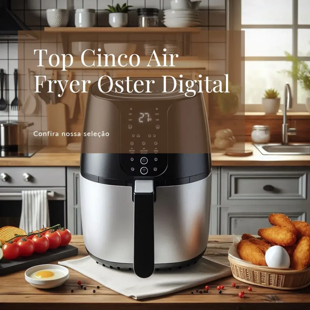 Top Cinco air fryer Oster digital