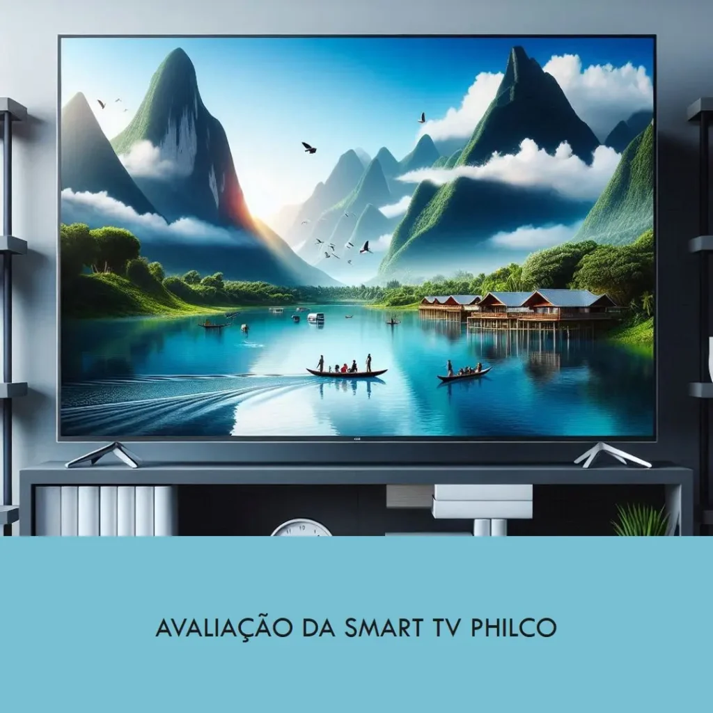 Smart TV Philco 58” Android TV 4K com Comando de Voz