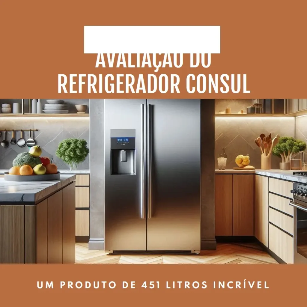 Refrigerador Consul 451L Frost Free CRM56FB Duas Portas