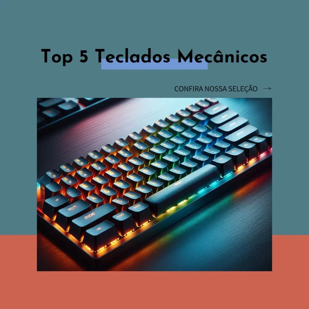 Top 5 Opções de teclado mecanico wireless