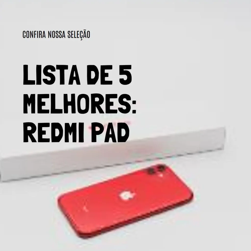 Lista de 5 Melhores: Redmi pad se 8.7 6gb ram