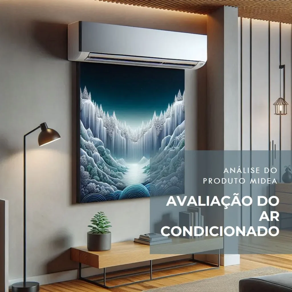 Ar condicionado Split Hi Wall Midea Connect Inverter 12.000 Btus Frio 127v R-32: Eficiência, Conectividade e Tecnologia Avançada