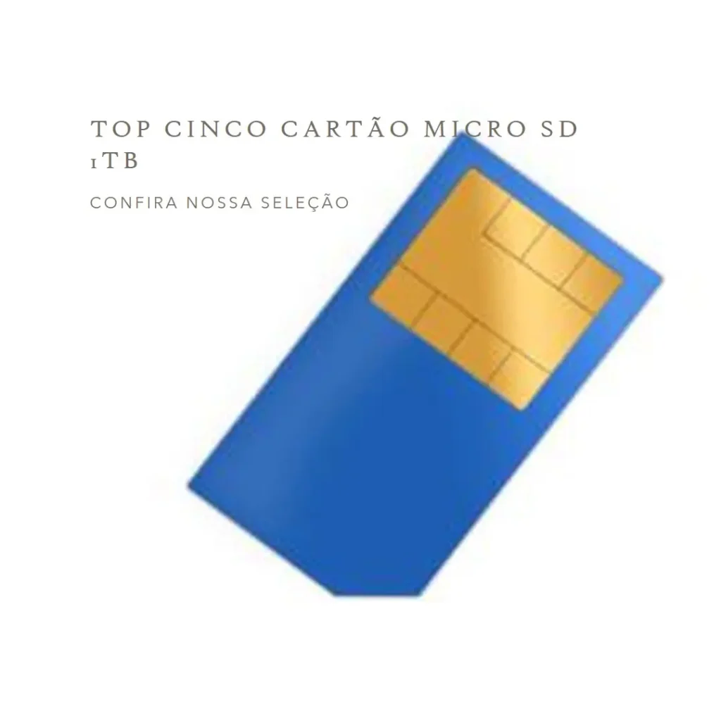 Top Cinco Cartão Micro Sd 1Tb