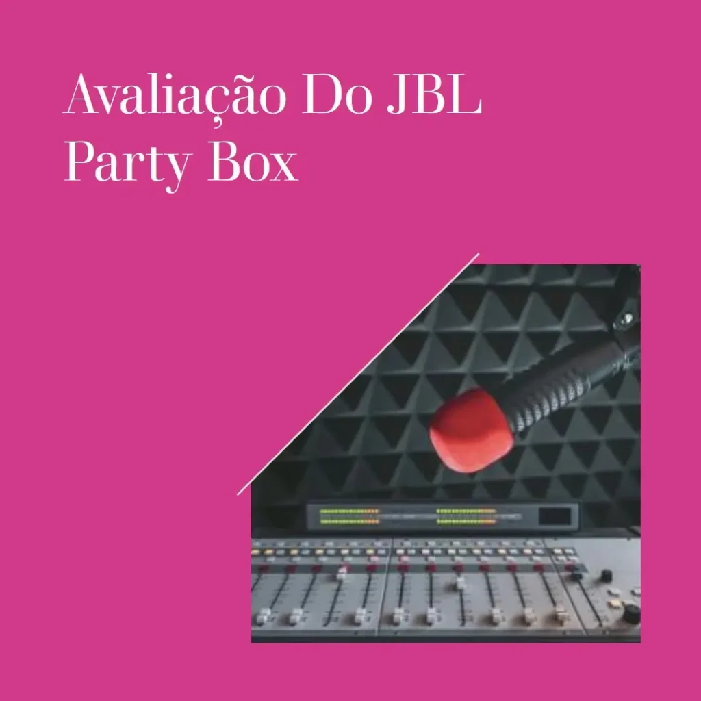 JBL Party Box Stage 320 com potência, luzes e 18h de som