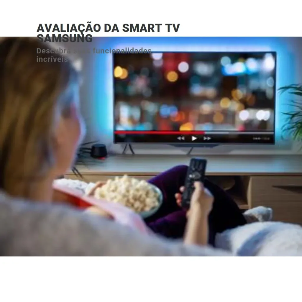 SMART TV Samsung 55 UHD Crystal 4K com HDR e Alexa
