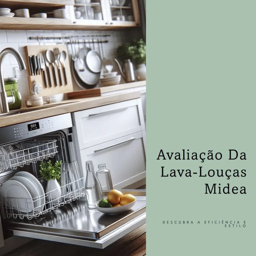 LAVA-LOUCAS MIDEA 14 SERVIÇOS BRANCA 220V: Potência e Eficiência para Sua Cozinha