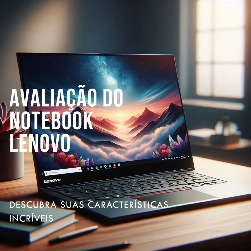 Notebook Lenovo IdeaPad 1i com desempenho rápido e design fino