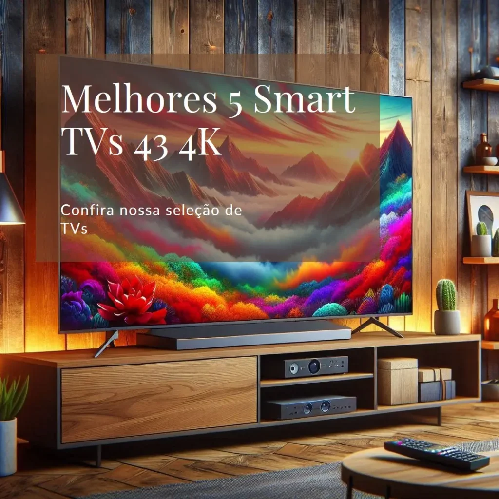 Melhores 5 smart TV led 43 4k Samsung