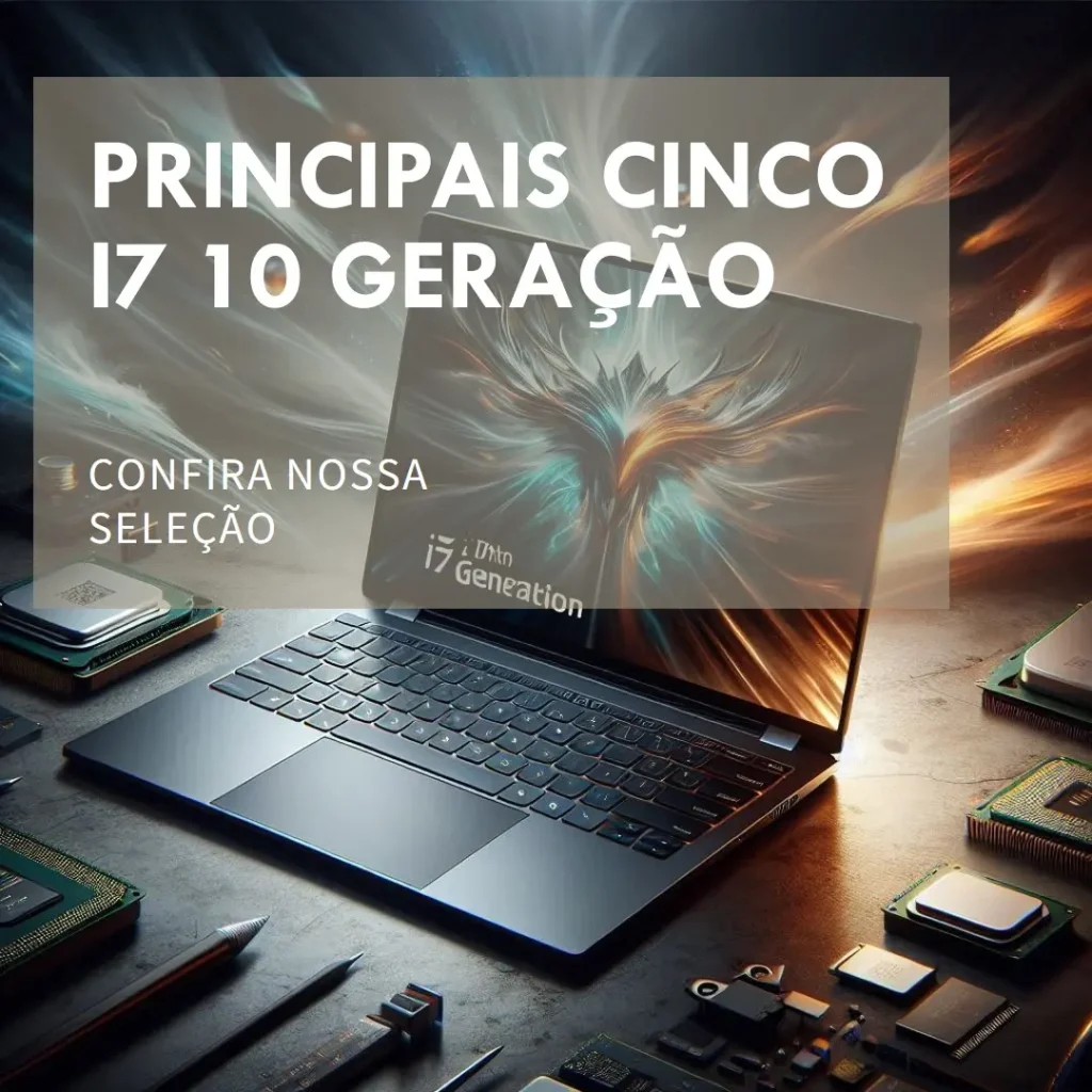 Principais Cinco i7 10 geracao