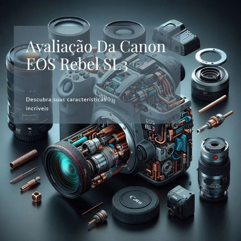 CANON EOS REBEL SL3 EF-S 18-55MM STM – DSLR Compacta e Potente