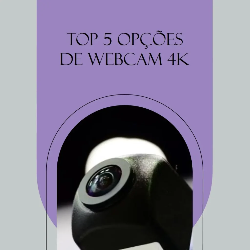 Top 5 Opções de webcam 4k
