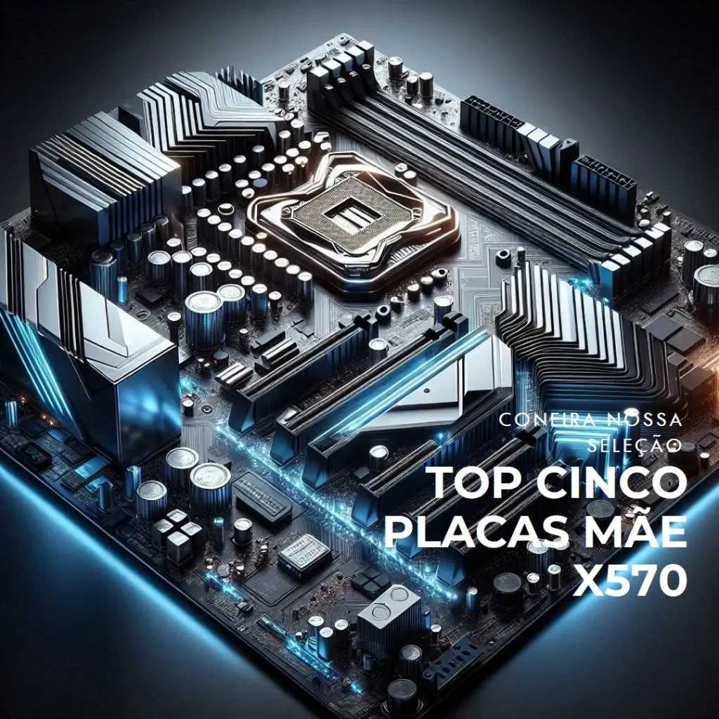 Top Cinco placa mae x570