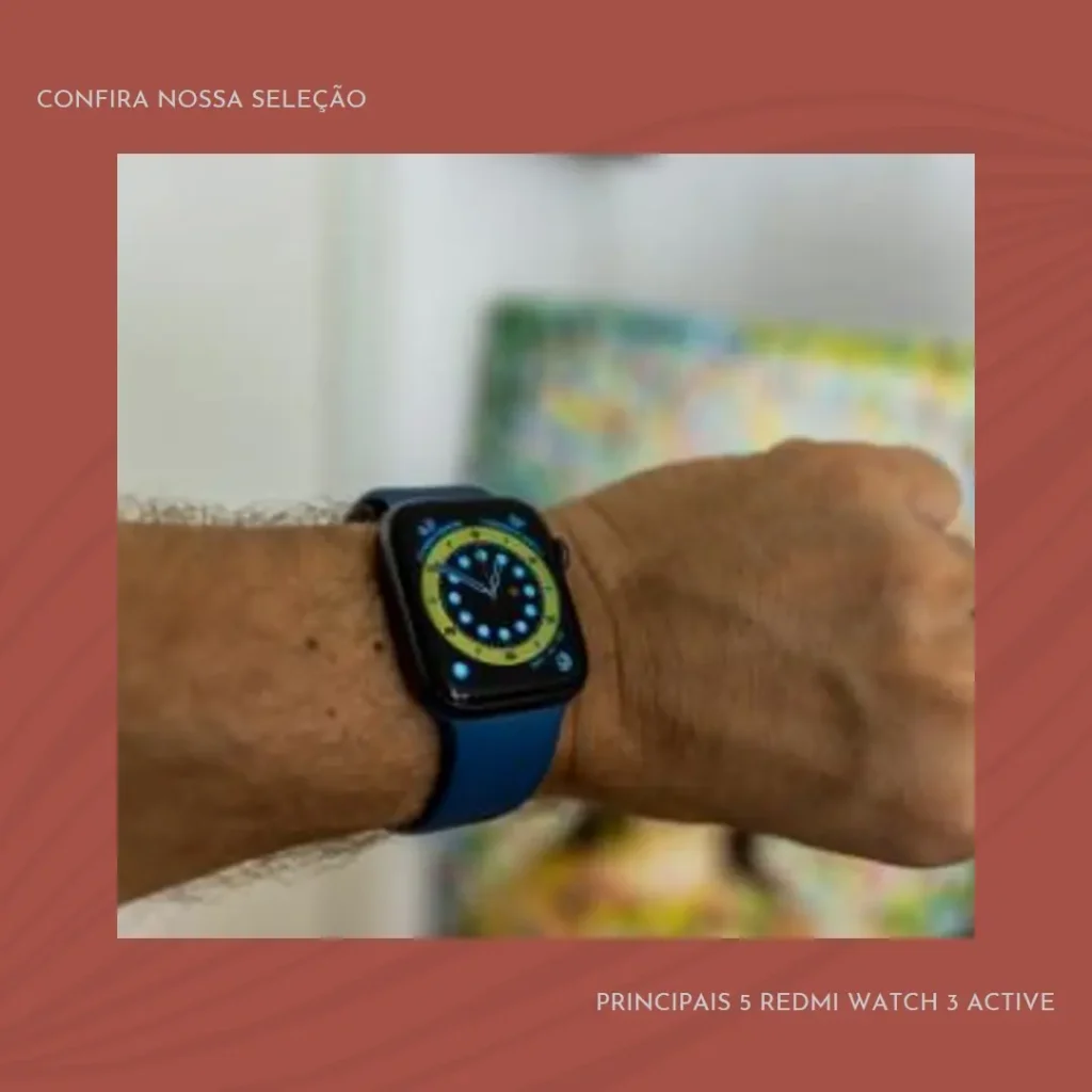 Principais 5 Redmi Watch 3 Active