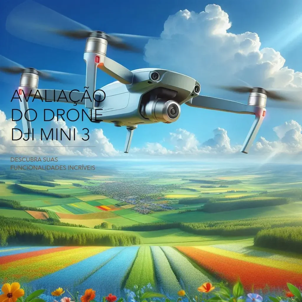 Drone DJI Mini 3 DJI RC-N1 – Compacto e Poderoso