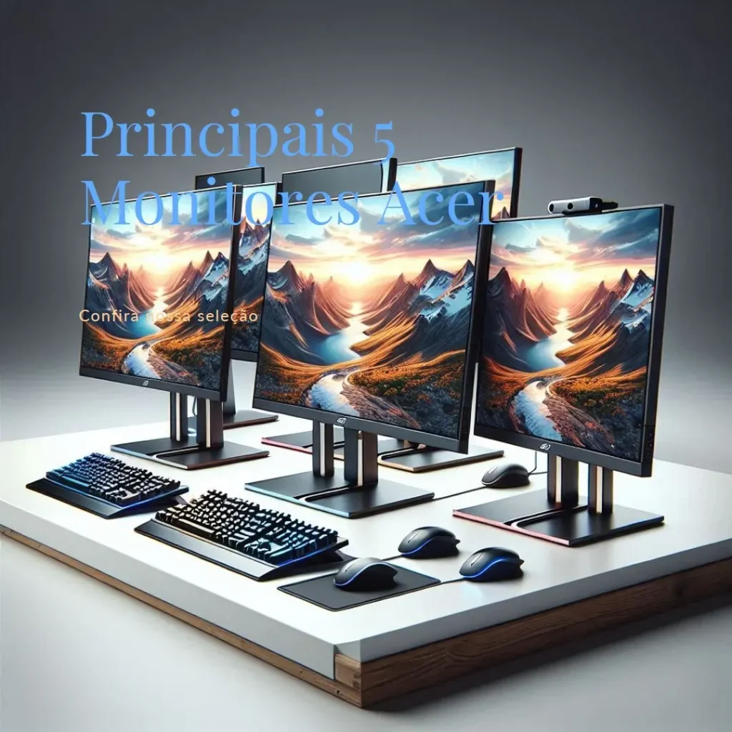 Principais 5 monitor Acer branco