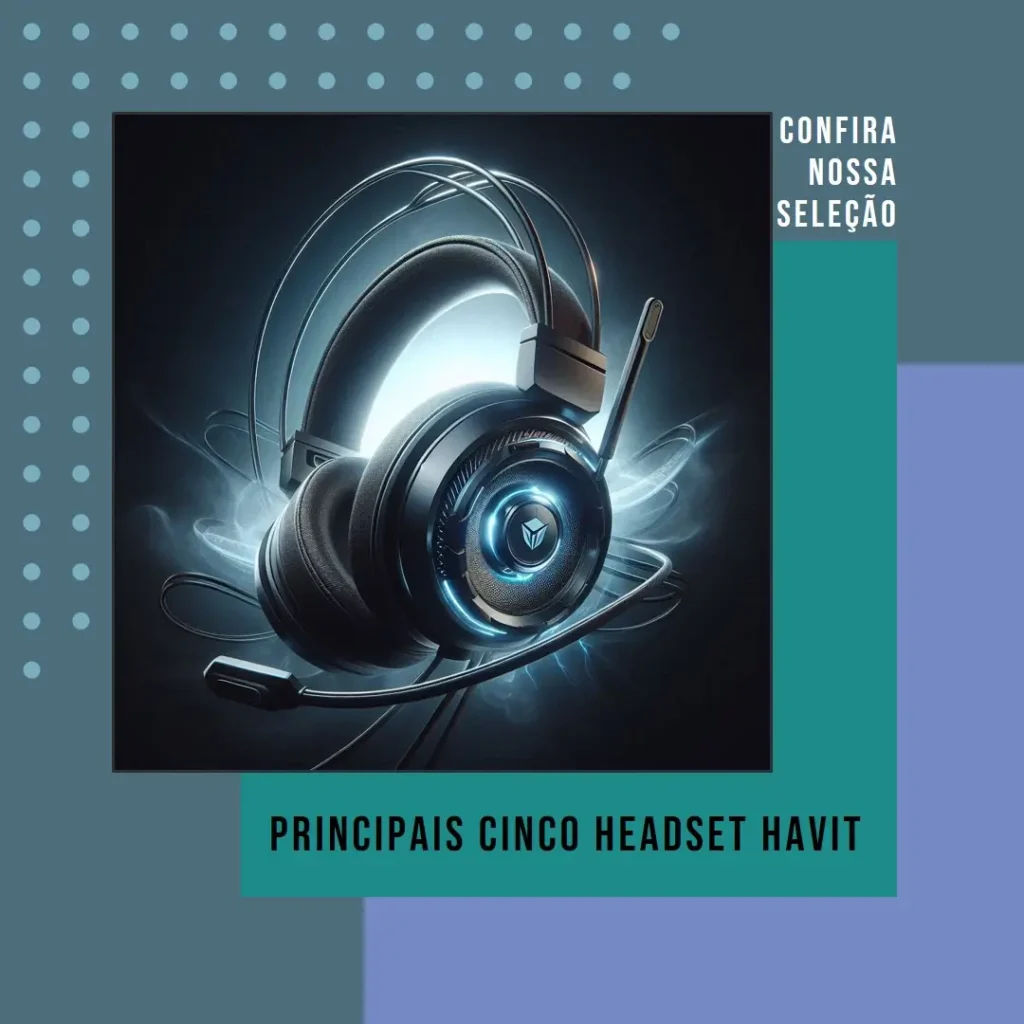 Principais Cinco headset Havit