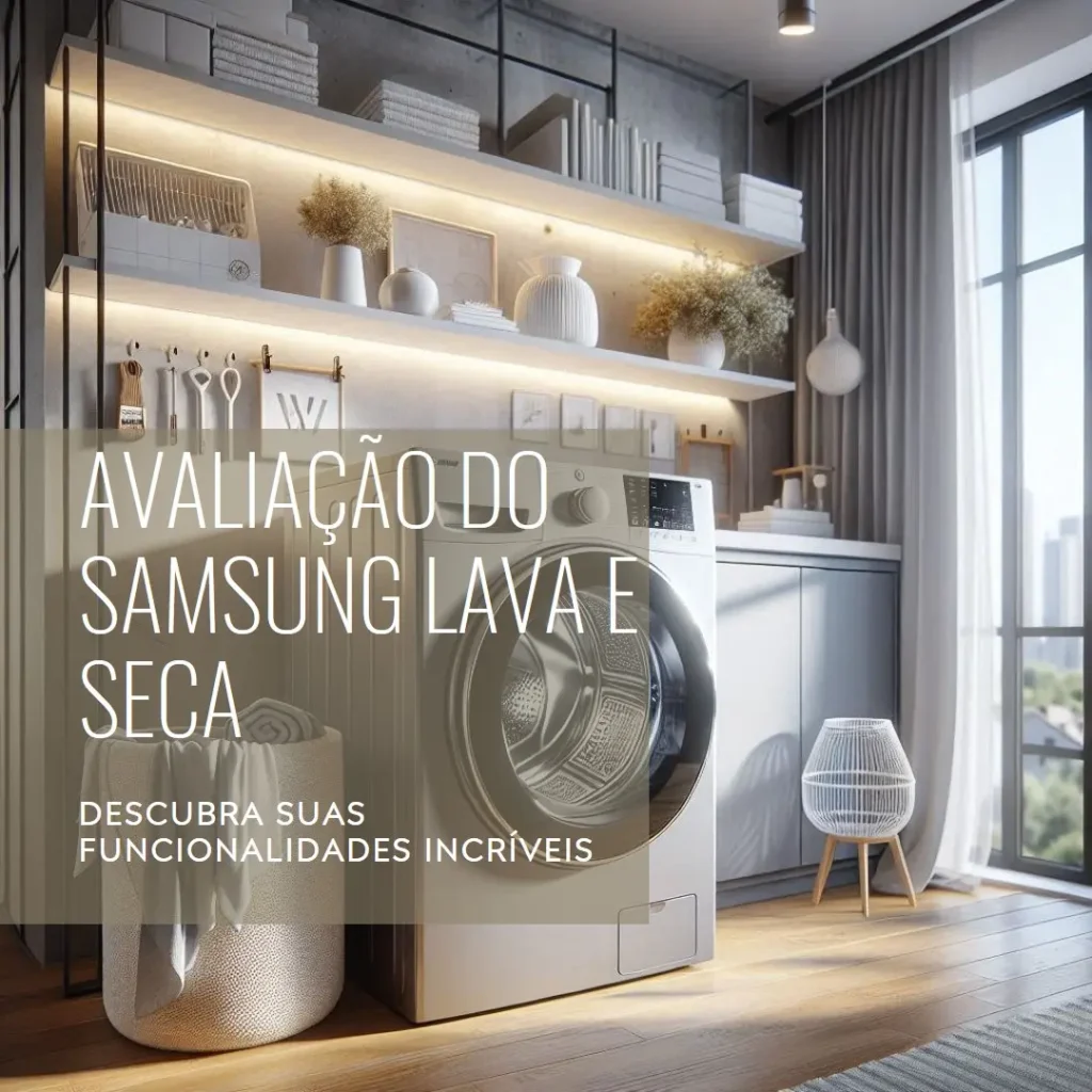 Samsung Lava e Seca Smart Digital Inverter WD13T 13kg