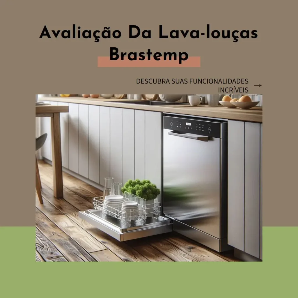 Lava-louças 15 serviços Brastemp com Smart Sensor