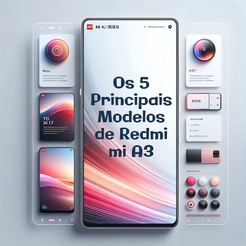 Os 5 Principais Modelos de Redmi mi A3