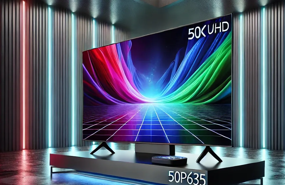 Smart TV LED 50" 4K UHD TCL 50P635 - Google TV, Wifi, HDMI, PRETO