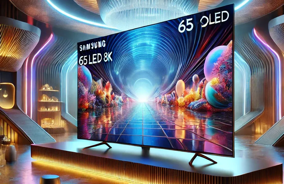 Samsung Smart TV 65" Neo QLED 8K com Mini LED e AI