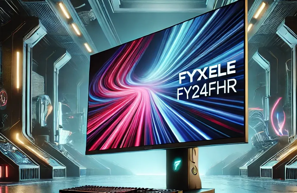 Monitor Gamer FYHXele FY24FHR: 24 Pol, IPS, FHD, 1ms, 180Hz, FreeSync