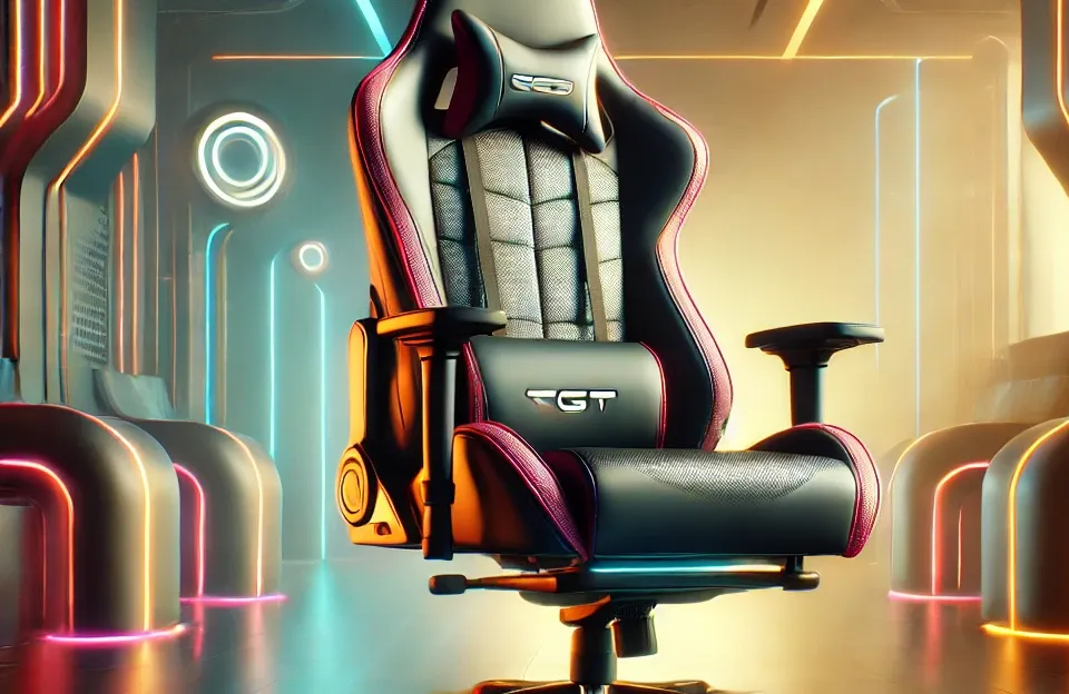 Cadeira Gamer TGT Heron TC com Espuma Moldada e Inclinação