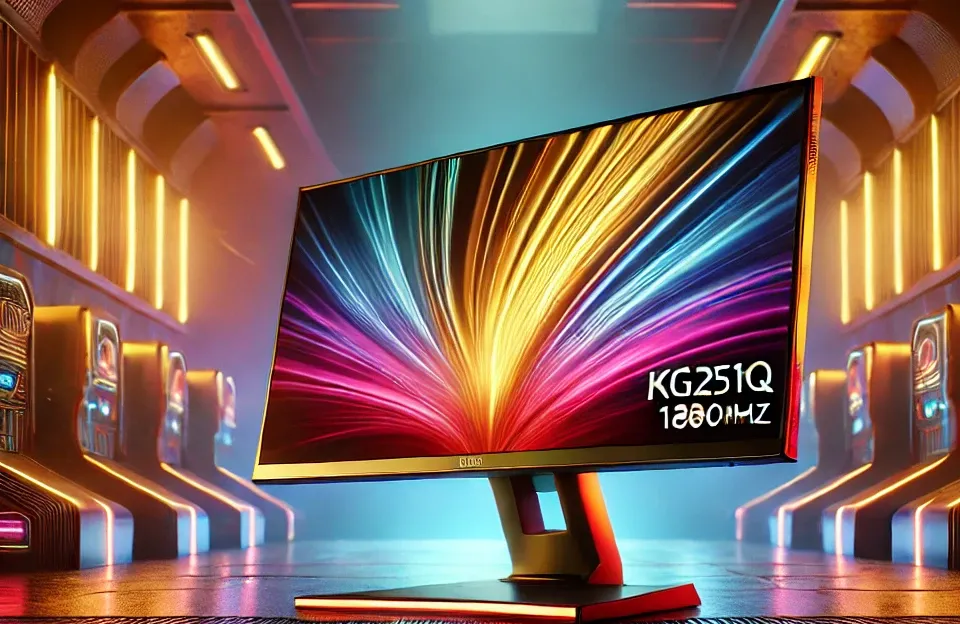 Monitor Gamer KG251Q P3biip 24.5” FHD 180Hz 1ms
