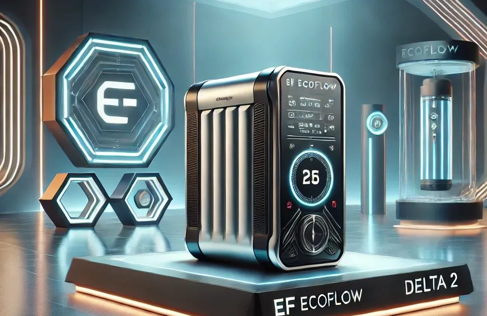 EF ECOFLOW Estação de Energia Portátil DELTA 2: Potência e Praticidade em Qualquer Lugar
