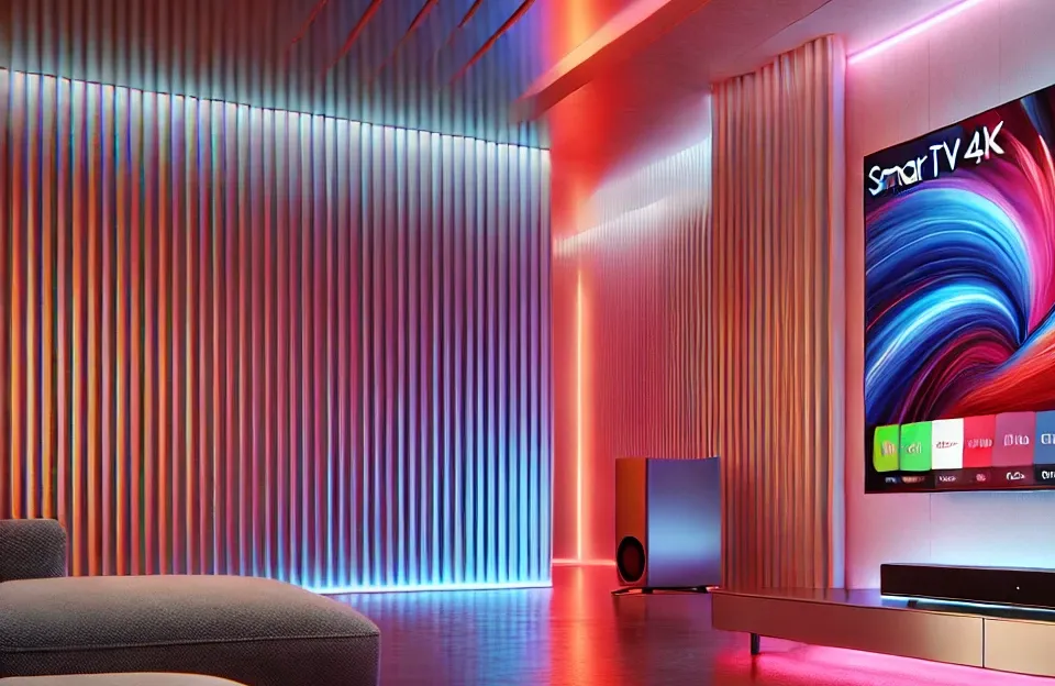 Combo Samsung Smart TV 65 QLED 4K com Soundbar Dolby Atmos