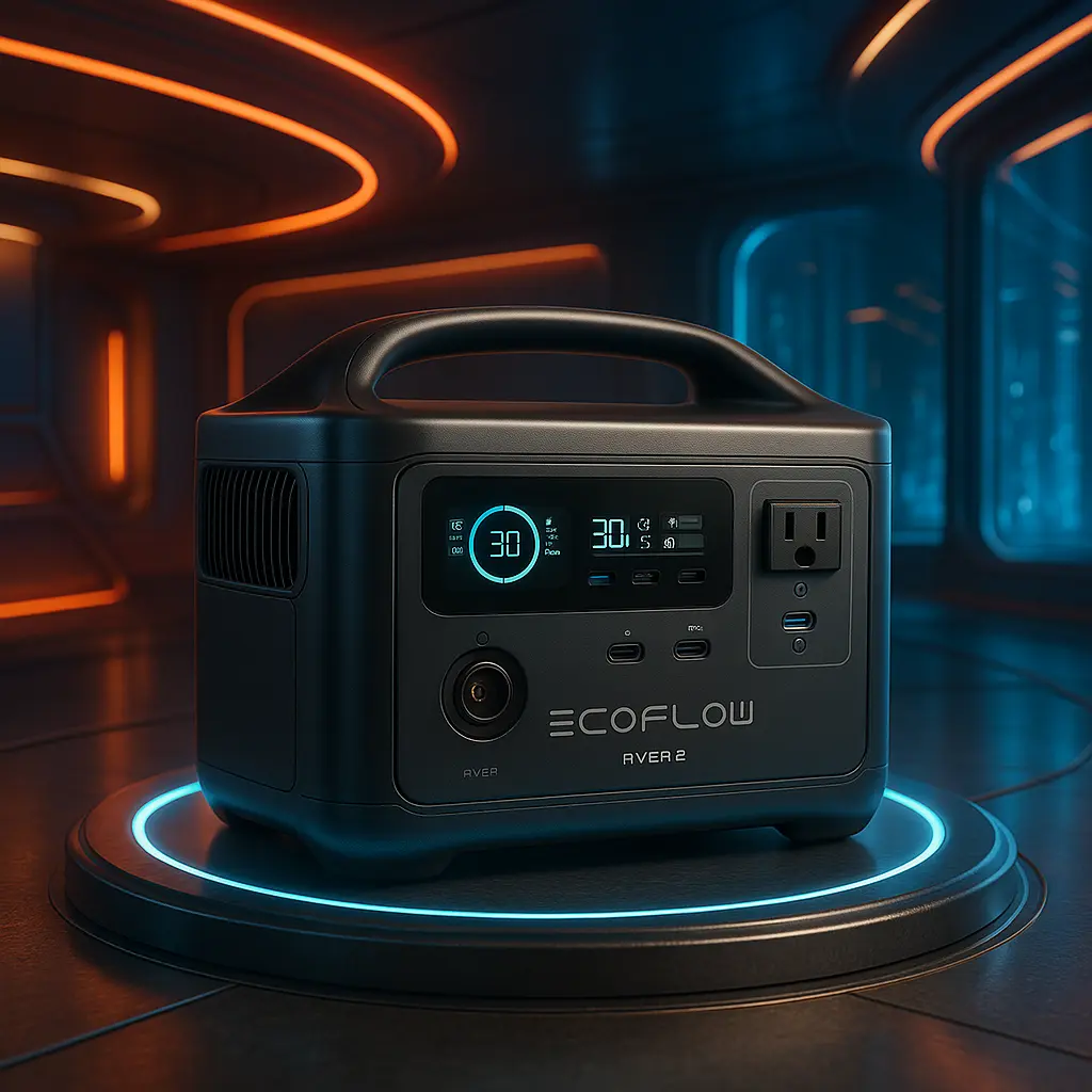 ECOFLOW RIVER 2 Pro com 768Wh e Carregamento Solar