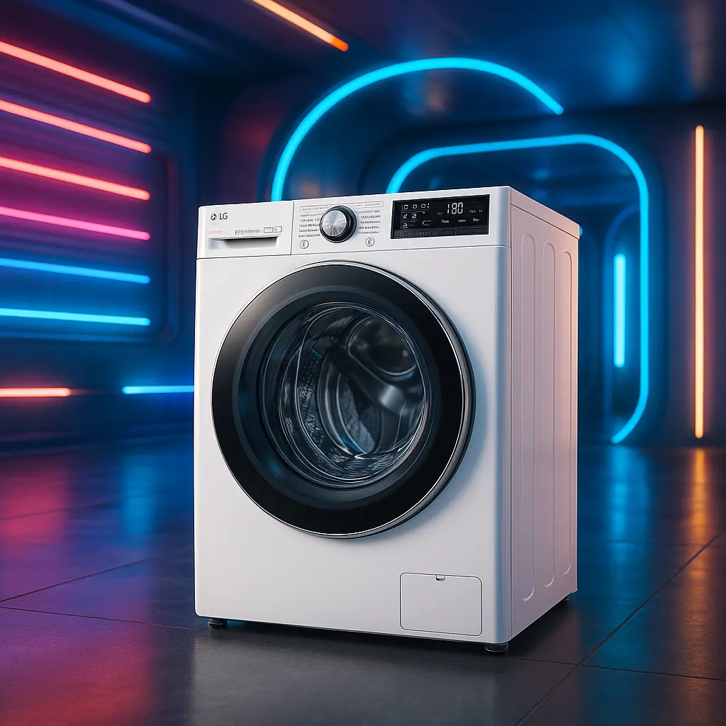 Lava e Seca Smart LG VC4 12kg Branca com Inteligência Artificial AIDD CV5012WC4A 220V
