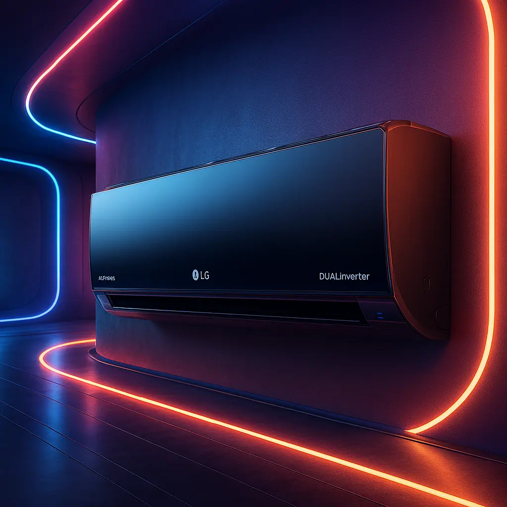 Ar Condicionado Hi Wall Inverter LG Dual Voice Artcool 12.000 Btus Quente e Frio 220V R-32: Eficiência e Conforto para sua Casa