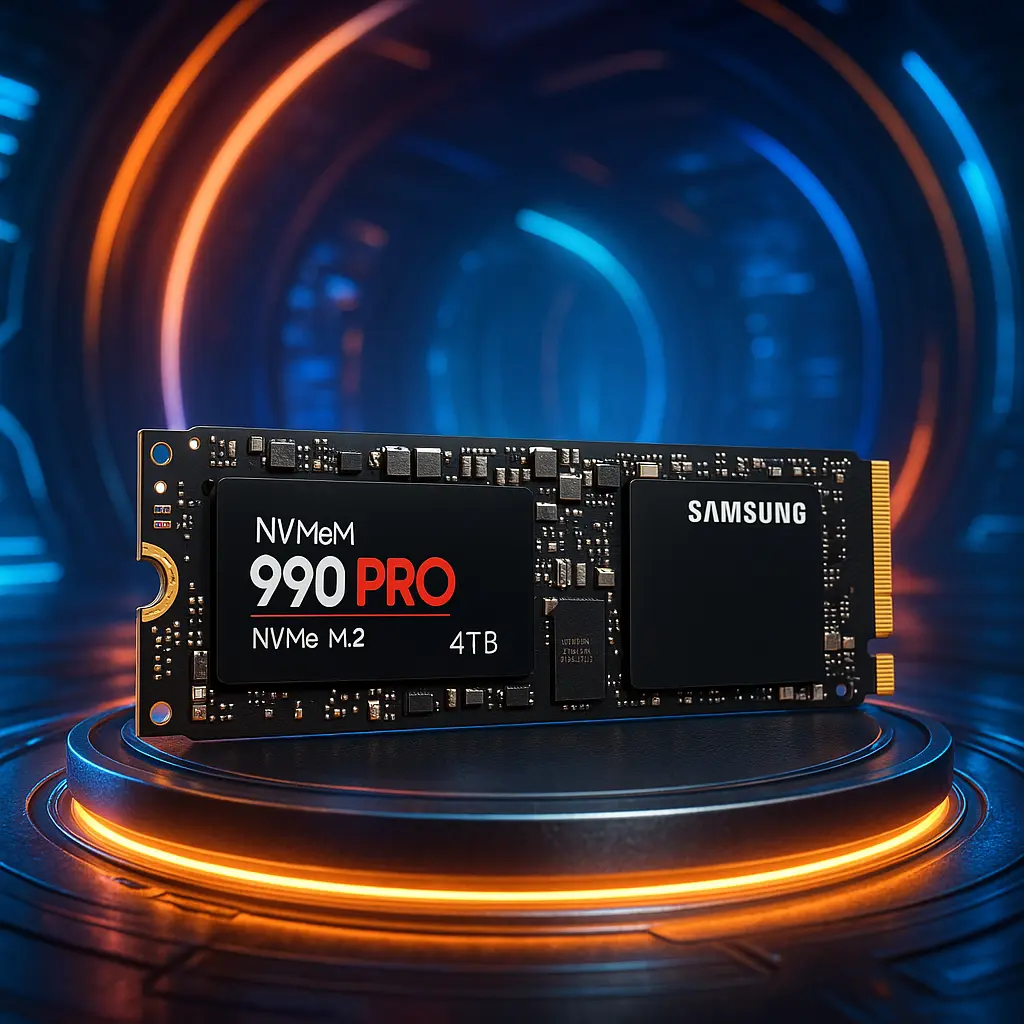 SSD Samsung 990 PRO - 4TB, NVMe, desempenho extremo