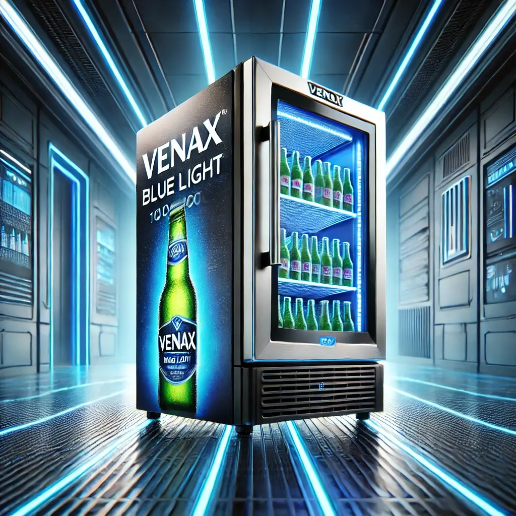 Cervejeira Venax Blue Light 100 Litros Porta Invertida