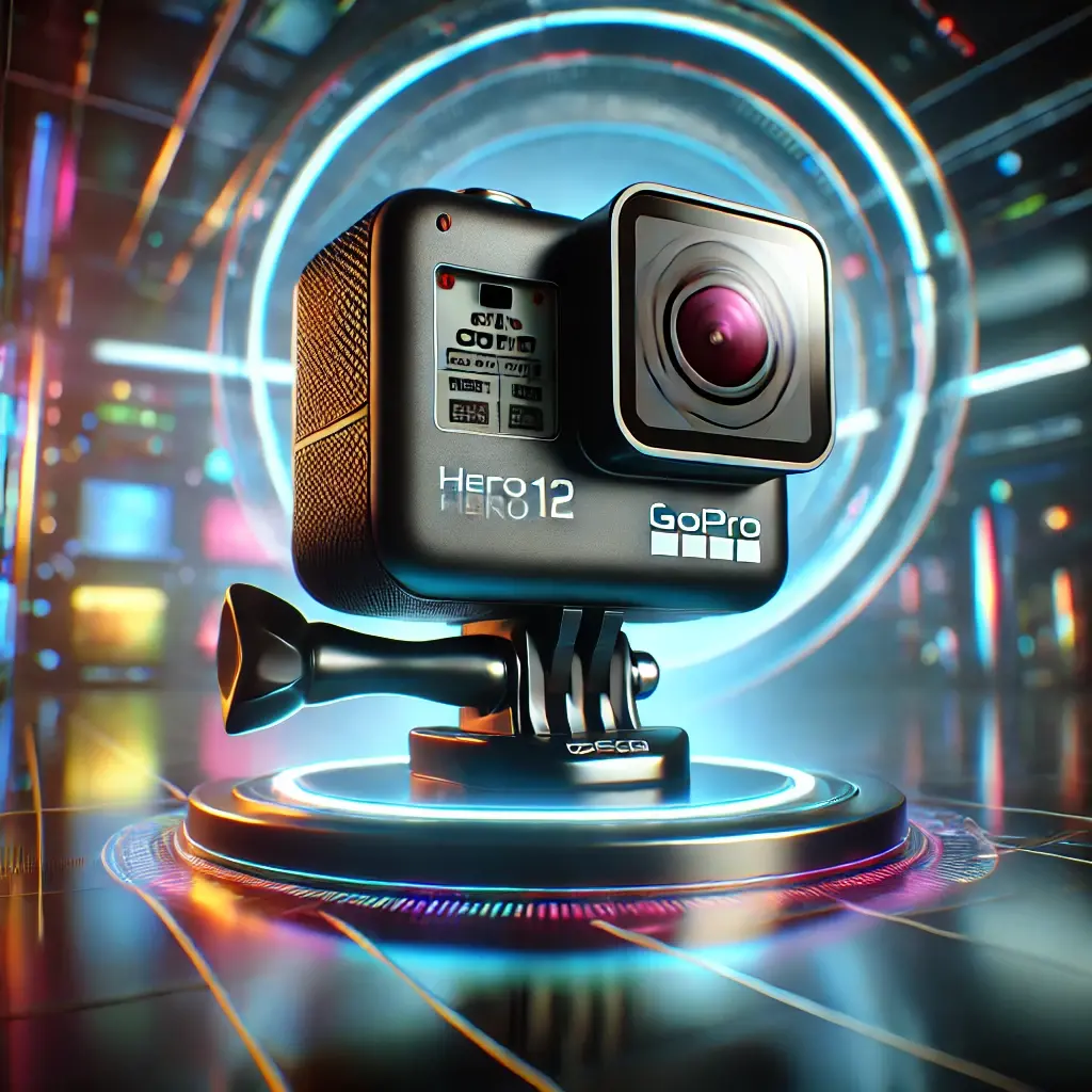 GoPro HERO12 Black - Câmera de Ação à Prova D'água com 5.3K60 e 27MP
