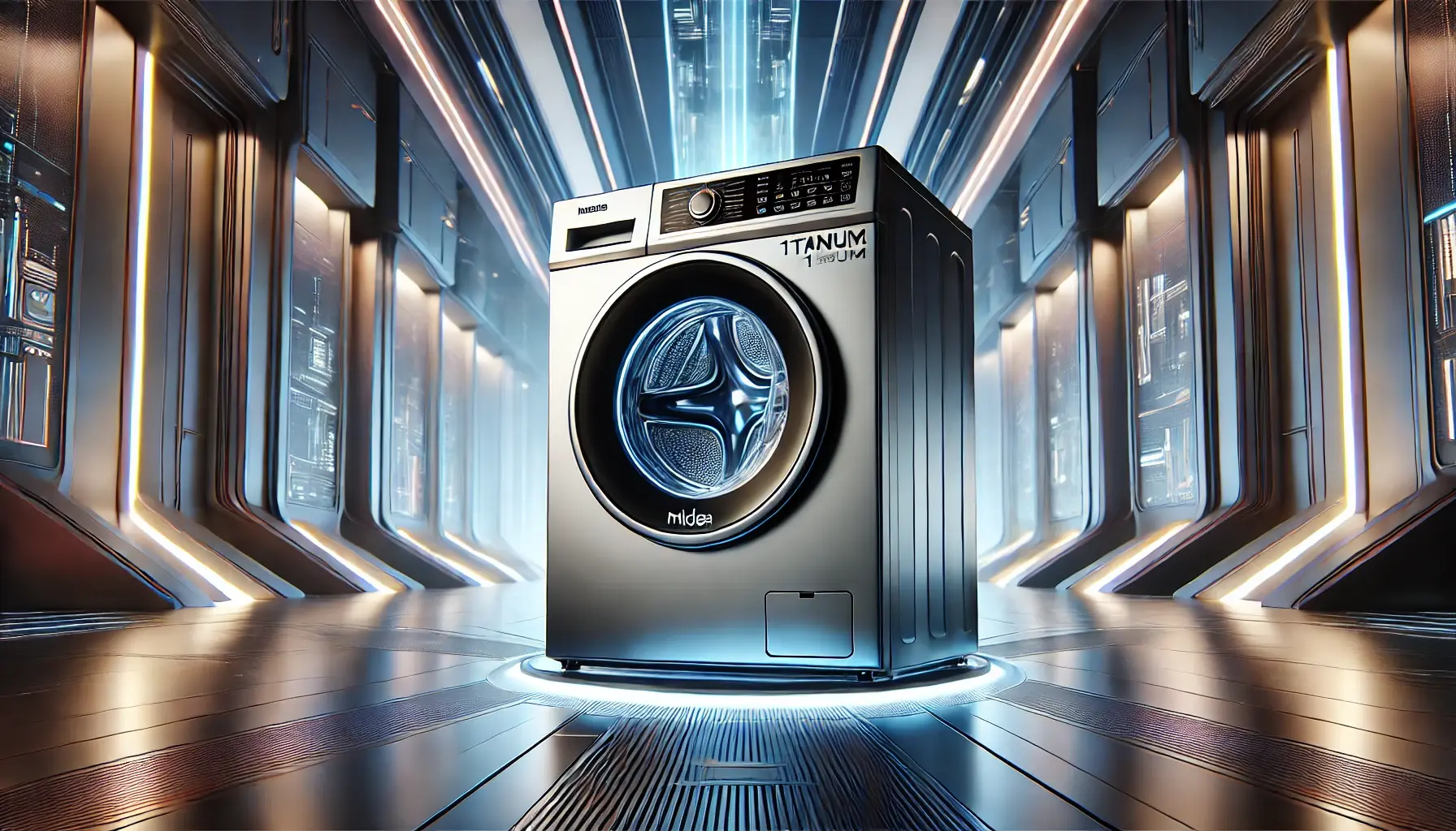 Lavadora Midea HealthGuard Smart 11kg Titanium: Performance e Conectividade