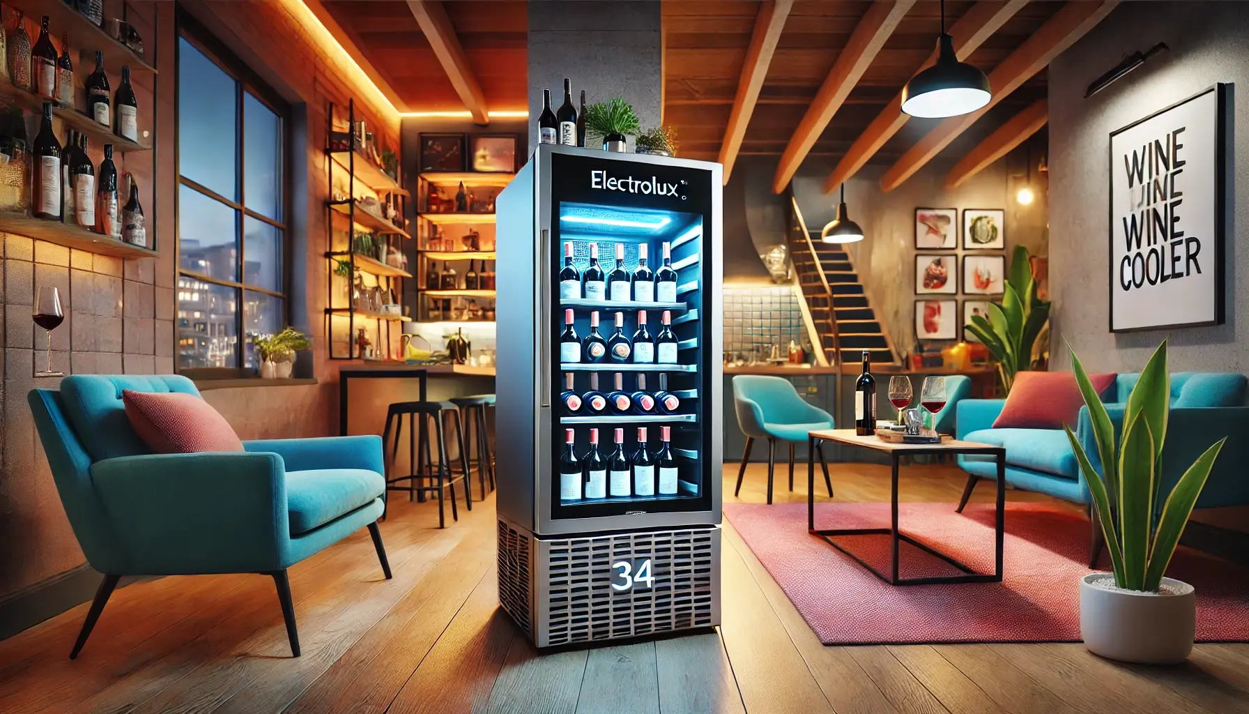 Adega de Vinho Climatizada Electrolux 34 Garrafas: Alta Performance e Tecnologia