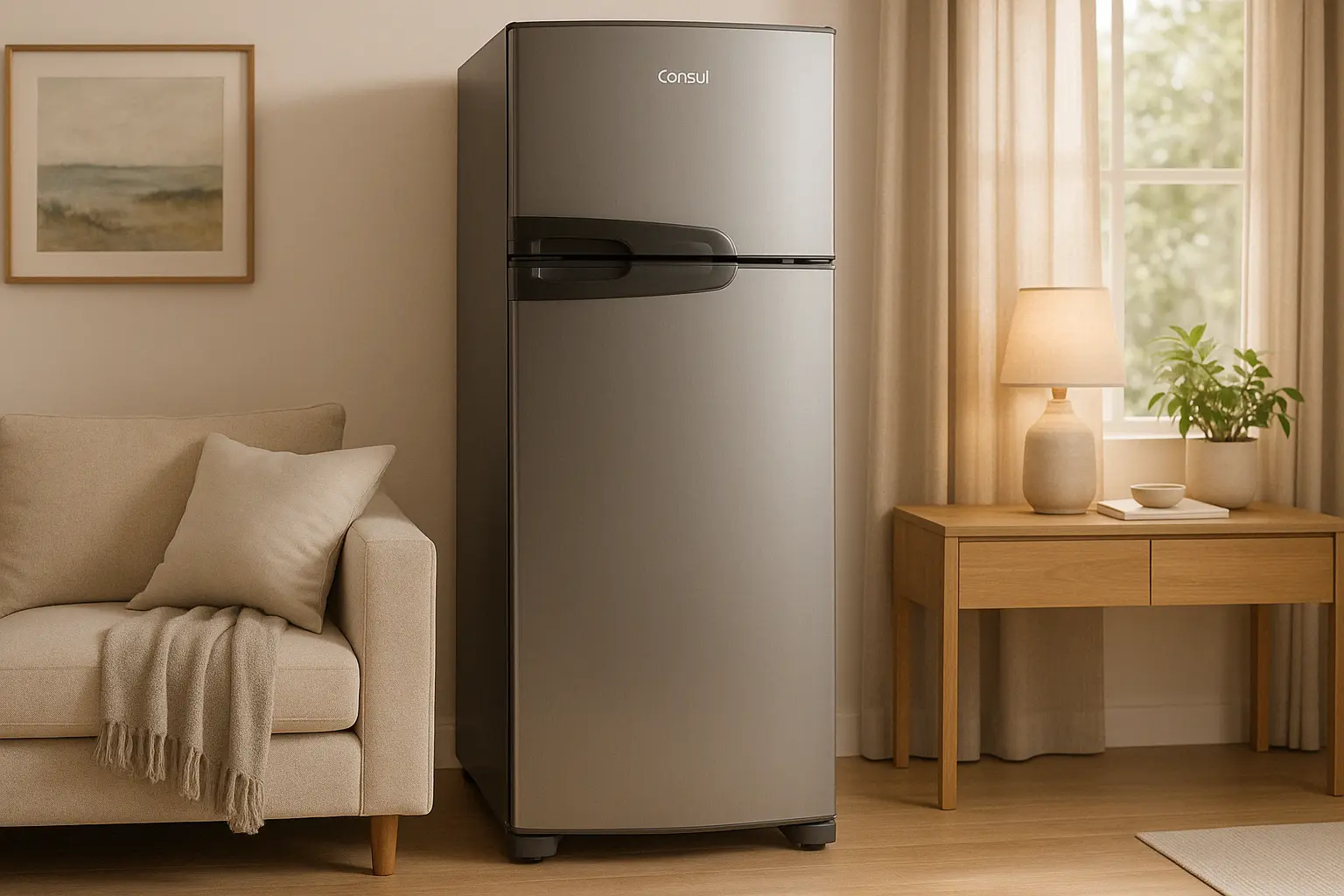 Geladeira Consul Cycle Defrost Duplex 334L: Supercapacidade com Praticidade