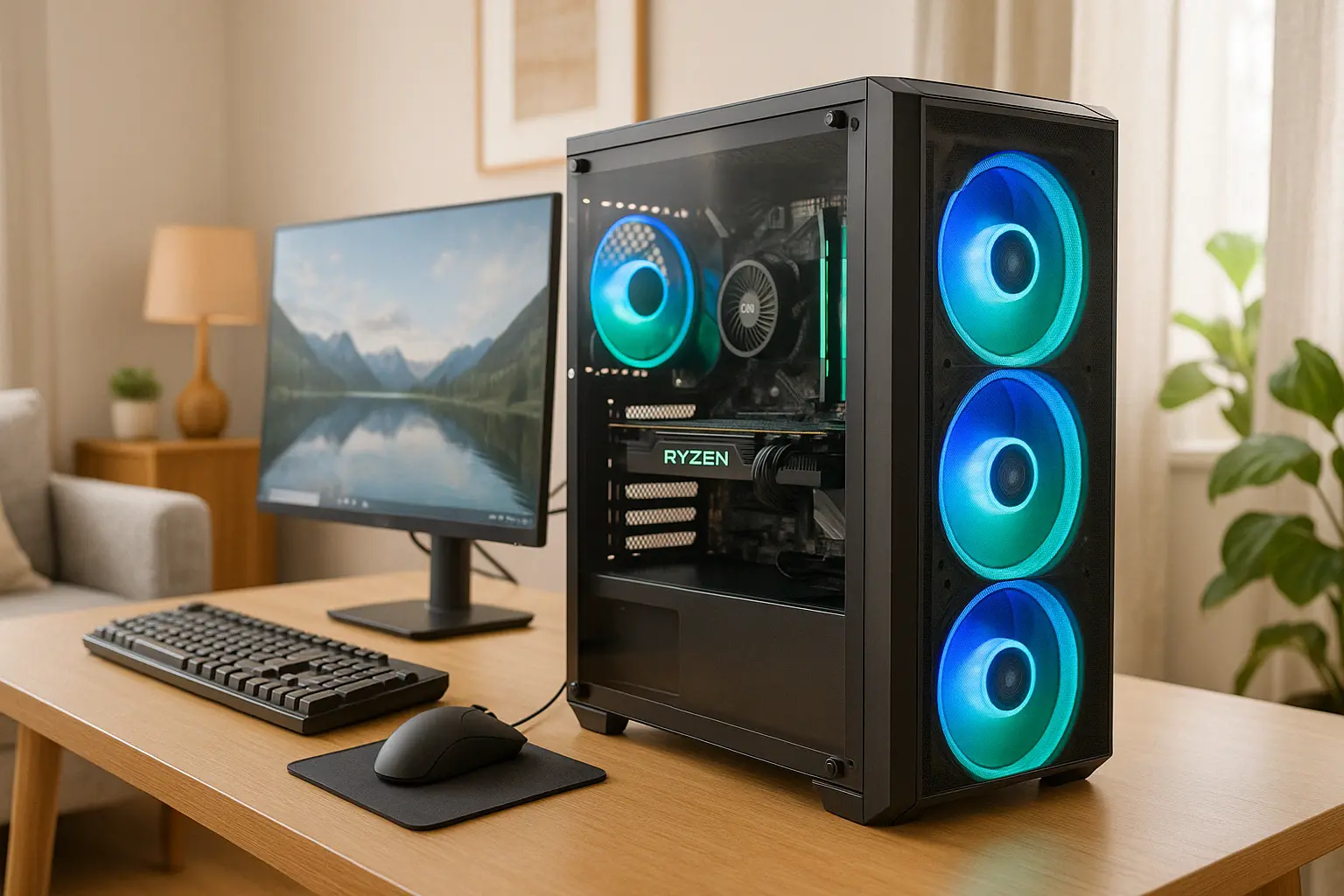 PC Gamer Ryzen 5 5600GT com 16GB e SSD: desempenho surpreendente
