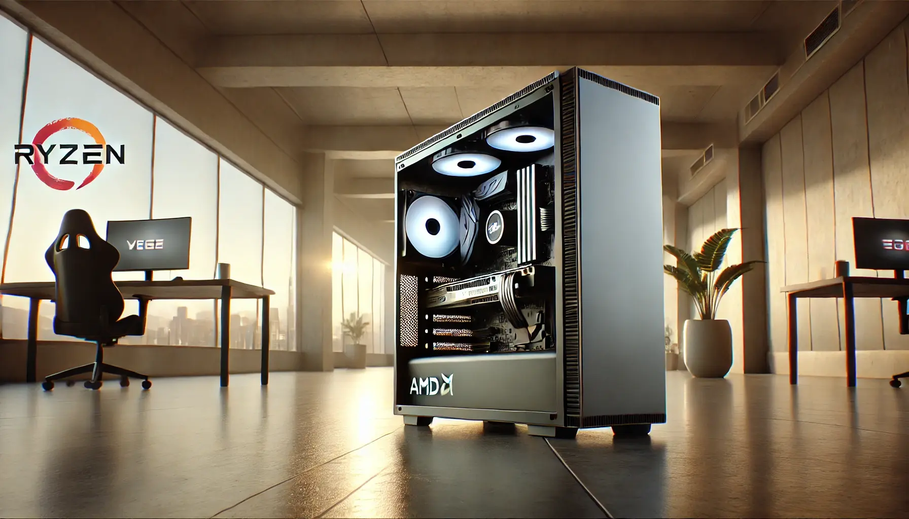 PC Gamer AMD Ryzen 5 5600GT 32GB RAM NVME 500GB Graphics Vega 7