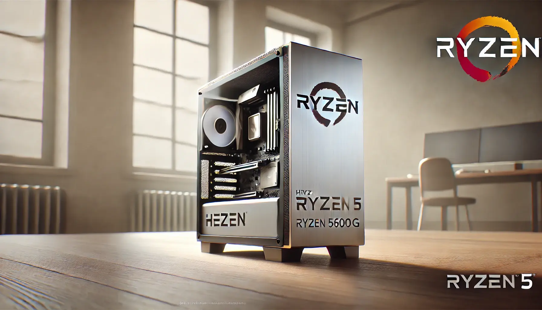 PC Gamer Hertz® Ryzen 5 5600G: Desempenho e Estilo para Gamers