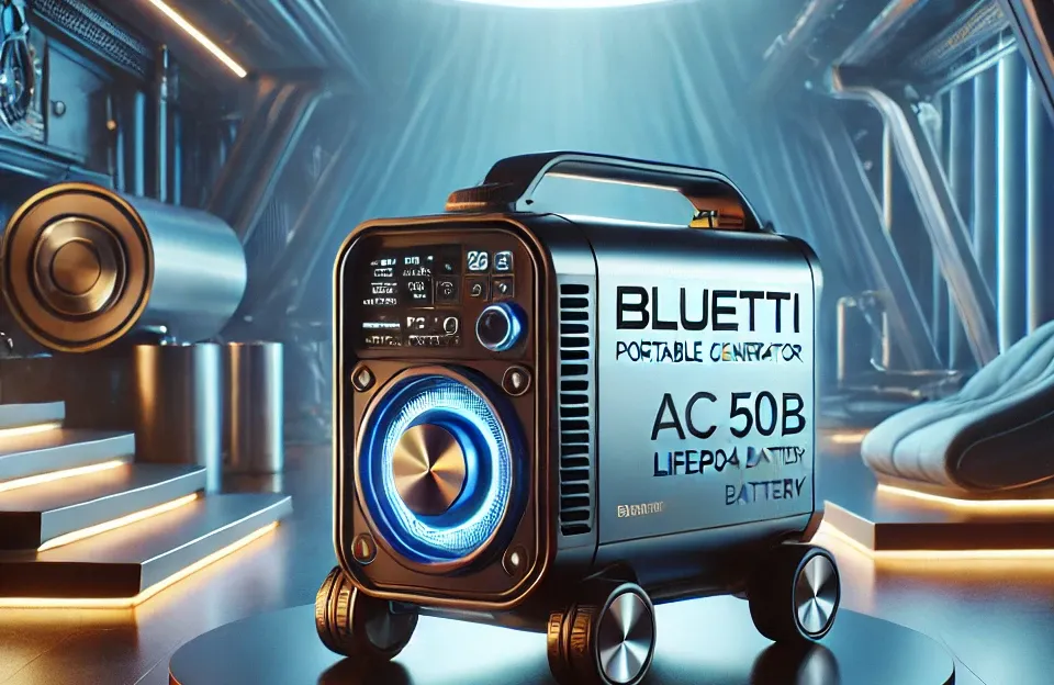 BLUETTI AC50B Gerador Portátil com Bateria LiFePO4